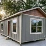 Container casa mobile semi arredato  1 Camera da letto 16888g-dz