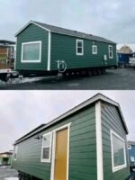 Container casa mobile semi arredato  1 Camera da letto 1436tg-zs