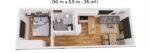 Container casa mobile semi arredato 25868fg-ds - immagine 11