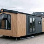 Container casa mobile arredato  2 Camere da letto 854dg-ht