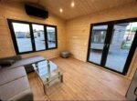 Container casa mobile semi arredato 1 Camera da letto, un bagno e un soggiorno con cucina 3218dq-dg - immagine 8