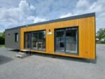 Container casa mobile arredato  1 Camere da letto 9725tq-mb